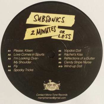 LP Subsonics: 2 Minutes Or Less 587817