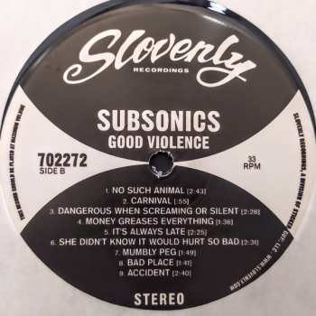 LP Subsonics: Good Violence 581792