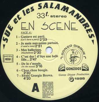 LP Sue Et Les Salamandres: En Scene 42442