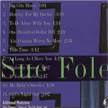 CD Sue Foley: Big City Blues 424311