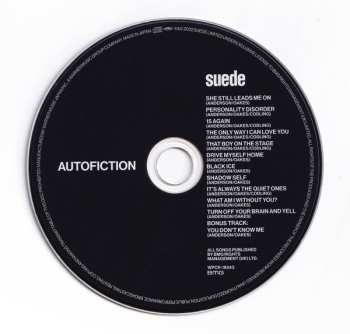 CD Suede: Autofiction DIGI 661199