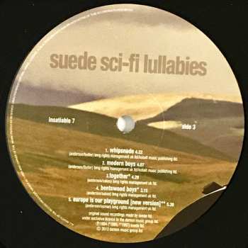 3LP Suede: Sci-Fi Lullabies 123689