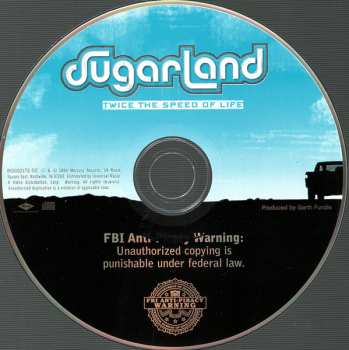 CD Sugarland: Twice The Speed Of Life 615055