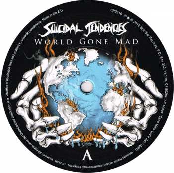 2LP Suicidal Tendencies: World Gone Mad 40829