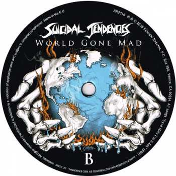 2LP Suicidal Tendencies: World Gone Mad 40829