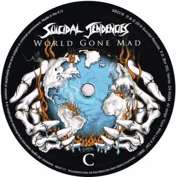 2LP Suicidal Tendencies: World Gone Mad 40829