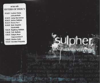 CD Sulpher: You Ruined Everything 600393