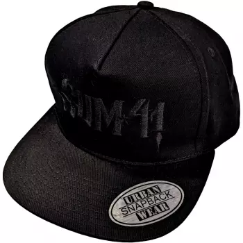 Kšiltovka Black Logo Sum 41