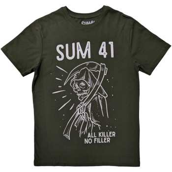 Merch Sum 41: Sum 41 Unisex T-shirt: Reaper (small) S