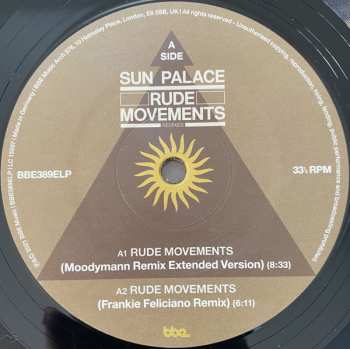 2LP Sun Palace: Rude Movements Remixes 77893