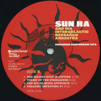 2LP The Sun Ra Arkestra: Paradiso Amsterdam 1970 622952