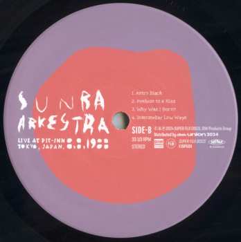 LP The Sun Ra Arkestra: Live At Pit-Inn Tokyo, Japan, 8, 8, 1988 636504