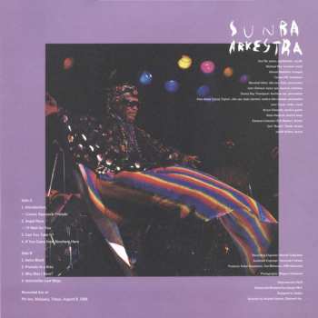 LP The Sun Ra Arkestra: Live At Pit-Inn Tokyo, Japan, 8, 8, 1988 636504