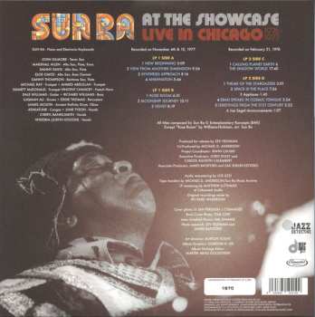 2LP Sun Ra: At The Showcase: Live In Chicago 1976-1977 DLX | LTD | NUM 597407