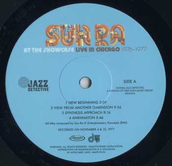 2LP Sun Ra: At The Showcase: Live In Chicago 1976-1977 DLX | LTD | NUM 597407