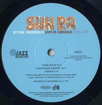 2LP Sun Ra: At The Showcase: Live In Chicago 1976-1977 DLX | LTD | NUM 597407