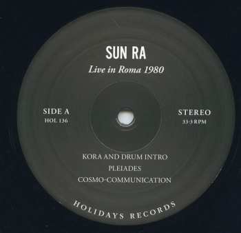 3LP/Box Set Sun Ra: Live In Roma 1980 LTD 603908