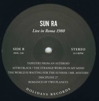 3LP/Box Set Sun Ra: Live In Roma 1980 LTD 603908