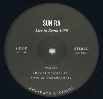 3LP/Box Set Sun Ra: Live In Roma 1980 LTD 603908