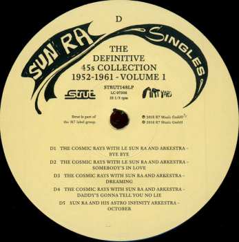 3LP Sun Ra: Singles Volume 1: The Definitive 45s Collection 1952-1961 59555