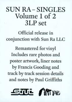 3LP Sun Ra: Singles Volume 1: The Definitive 45s Collection 1952-1961 59555