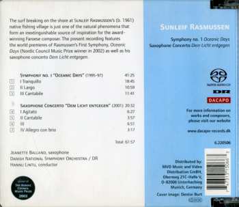 SACD Hannu Lintu: Symphony No. 1 (Oceanic Days), Saxophone Concerto (Dem Licht Entgegen) 318113