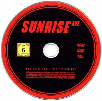 CD/DVD Sunrise Avenue: Out Of Style - Live Edition 27076