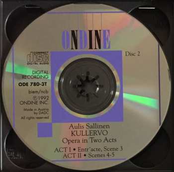 3CD Aulis Sallinen: Kullervo 566148