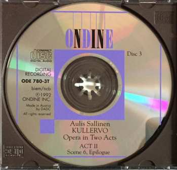 3CD Aulis Sallinen: Kullervo 566148