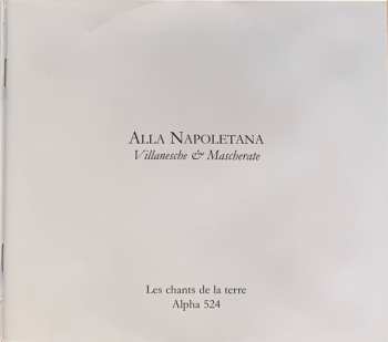 CD Ensemble Suonare E Cantare: Alla Napoletana 564440