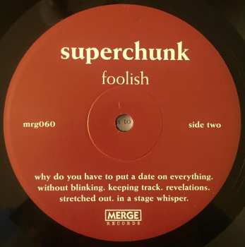 LP Superchunk: Foolish 90279