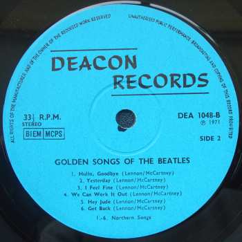 LP Supersession Workshop: Golden Songs Of The Beatles 543569