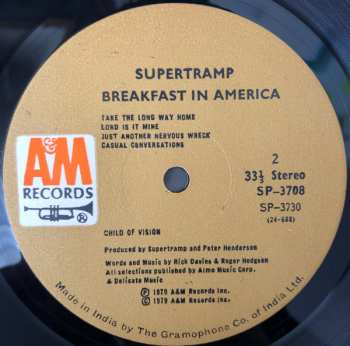 LP Supertramp: Breakfast In America 569765