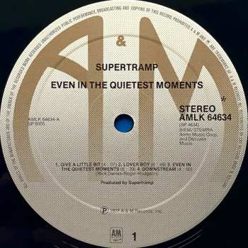 LP Supertramp: Even In The Quietest Moments... 651167