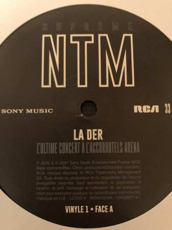 2LP Suprême NTM: La Der - L'ultime Concert À L'Accorhotels Arena  513949