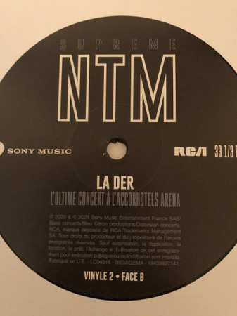 2LP Suprême NTM: La Der - L'ultime Concert À L'Accorhotels Arena  513949