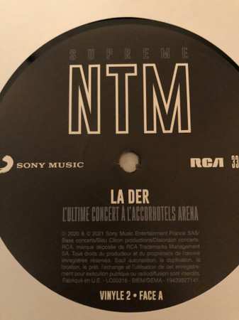 2LP Suprême NTM: La Der - L'ultime Concert À L'Accorhotels Arena  513949