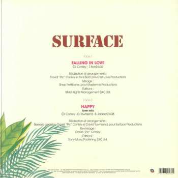 LP Surface: Falling In Love / Happy (Love Mix) 618548