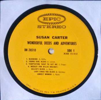 LP Susan Carter: Wonderful Deeds And Adventures 619478