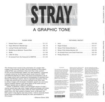 LP Susan Howe: STRAY: A Graphic Tone 648275