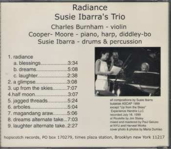 CD Susie Ibarra Trio: Radiance 494833