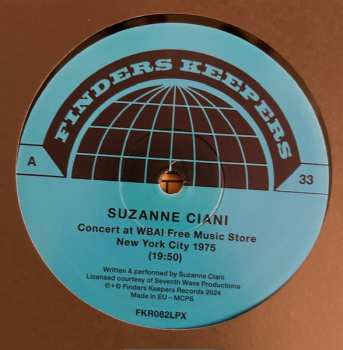 LP Suzanne Ciani: Buchla Concerts 1975 605465