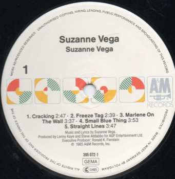 LP Suzanne Vega: Suzanne Vega 653222