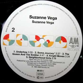 LP Suzanne Vega: Suzanne Vega 653222