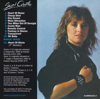 3CD Suzi Quatro: The Albums 1980-86 380146