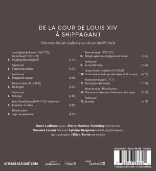 CD Suzie LeBlanc: De La Cour De Louis XIV À Shippagan ! 635648