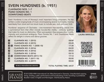 CD Svein Hundsnes: Clavinatas Nos. 1-7, Piano Sonata No. 1, Downtoned Beats 407973