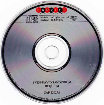 2CD Sven-David Sandström: Requiem: De Ur Alla Minnen Fallna 590831