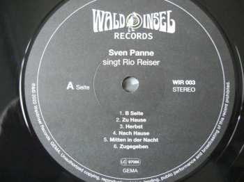 LP Sven Panne: Sven Panne Singt Rio Reiser 406824