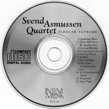 CD Svend Asmussen Quartet: Fiddler Supreme 563898